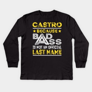 CASTRO Kids Long Sleeve T-Shirt